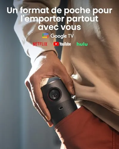 Nebula Capsule Air mini projecteur Google TV 720p 2H