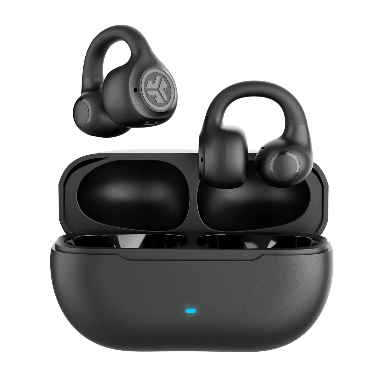 JLab Flex Open écouteurs open-ear noirs multipoint