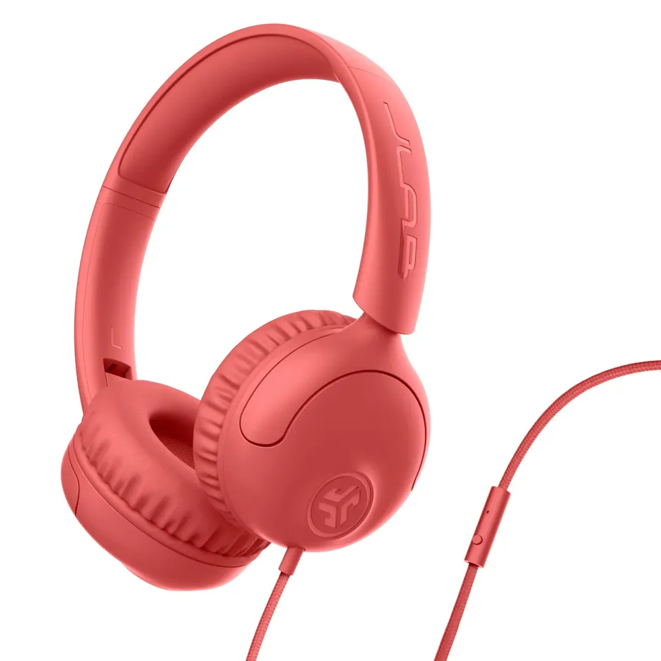 JLab Studio 2 casque filaire corail supra-auriculaire micro