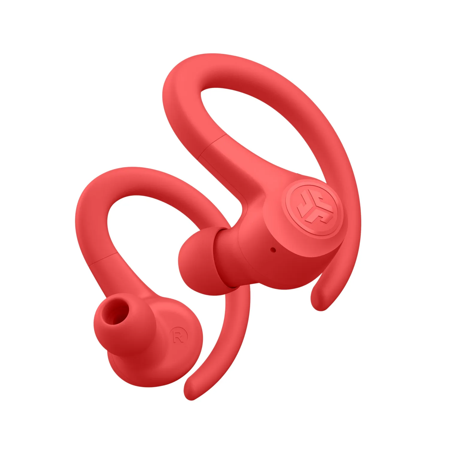 JLab GO Sport+ écouteurs sans fil corail crochet sport